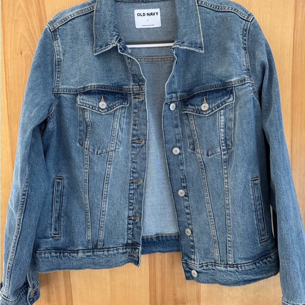 Old Navy Women's Classic Blue Jean Jacket